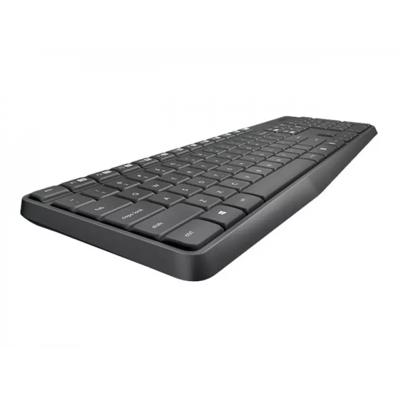 Logitech näppäimistö MK235 langaton näppäimistö+hiiri harmaa CZ