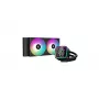 All-in-One neste-CPU-jäähdytin DeepCool R-LD240-BKDMMN-G-1 240 mm RGB, 2x120 mm tuuletin, PWM, 41 cm letkut, alumiinijäähdytin