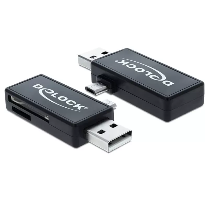 Kortinlukija DeLOCK 91731 USB 2.0 musta