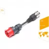 Juice Technology turva-adapteri JUICE CONNECTOR, CEE16 / 400V, 3-vaiheinen (punainen, JUICE BOOSTER 2)