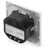 DIGITUS DA-70615 - pistorasia - 2P+E - tyyppi F, USB, USB Type-C - kannella - 1 pistorasia, 2 USB-liitäntää - 2.8 A - valkoinen, RAL 9003