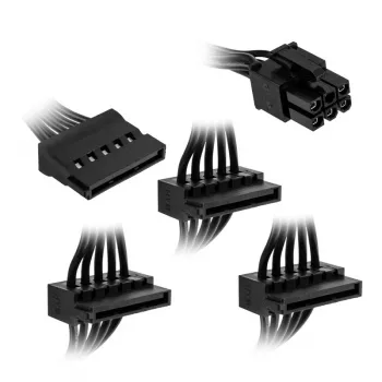 SATA-moduulikaapeli Kolink KL-CBR-SAT — modulaarinen SATA-virtajatkokaapeli PSU-liittimille