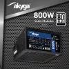 Akyga Classic AK-C1-800 ATX-virtalähde 800 W, 80 PLUS, aktiivinen PFC, 120 mm tuuletin