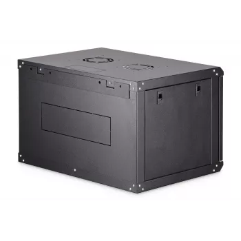 Seinäkiinnitteinen 19 tuuman räkkikaappi DIGITUS Dynamic-N DN-37101 — 7U, 600x450 mm, IP20, avainlukko, kokoamaton