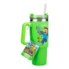 Paladone Minecraft vihreä 900 ml termomuki pillillä