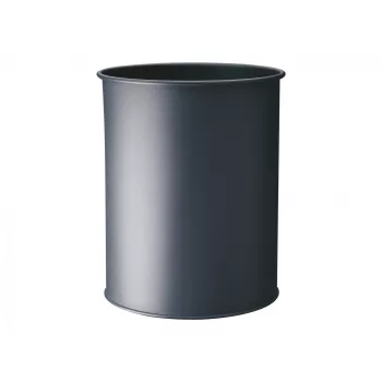 Jäteastia Durable 330158 15 L pyöreä metalli antrasiitti