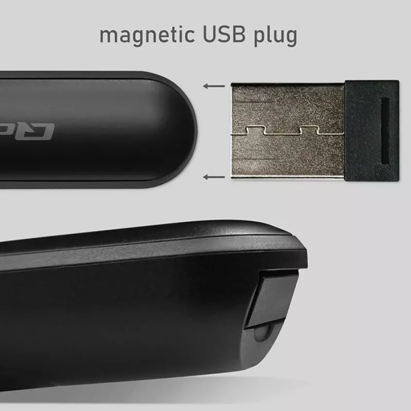 Laserosoitin-esityskaukosäädin 4in1 USB 3.0 2,4 GHz 30 m