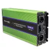 Qoltec Monolith virtasovitin/invertteri auto 5000 W vihreä