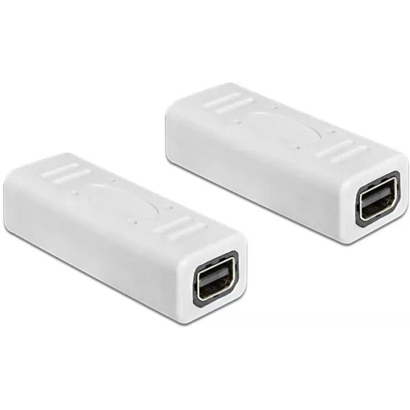 Mini DisplayPort -liitin DeLOCK 65450 valkoinen