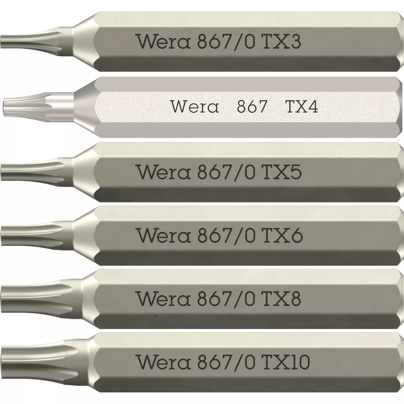 Wera Tool-Check Modular Micro 1 21-osainen sarja — kompakti ruuvauskärki- ja kärkisarja