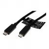 USB-kaapeli ROLINE 11.02.9057 USB 3.2 Gen 2 1 m USB C musta
