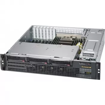 Palvelinkotelo Supermicro CSE-825MBTQC-R802LPB Rack musta