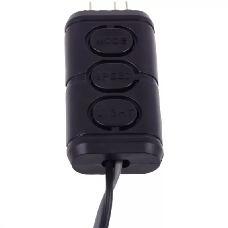 Alphacool Aurora Eiscontrol osoitettava RGB-ohjain, musta