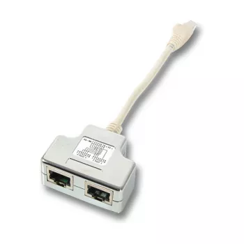 EFB-Elektronik T-sovitin Cat.6 2 x 10/100BaseT kaapelin jakoon valmistaja: EFB Elektronik (K5126.015)