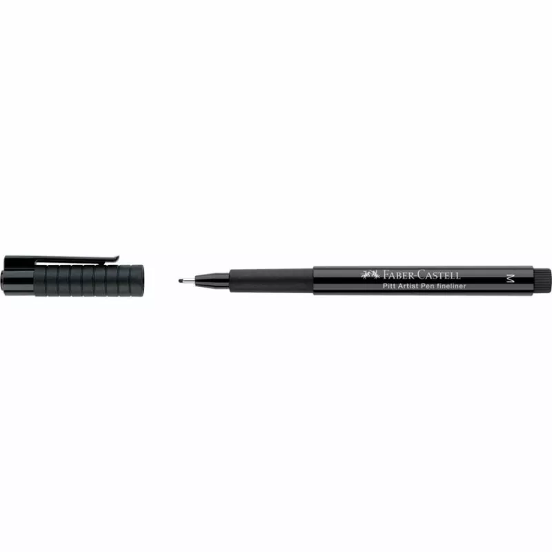 Fineliner Faber-Castell 167399 musta medium