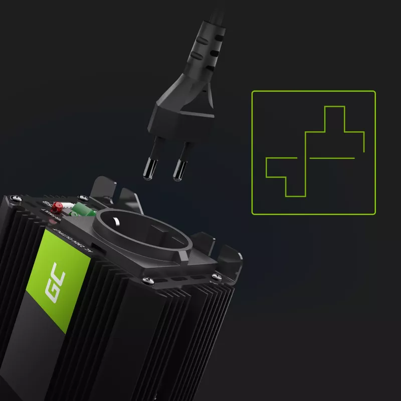 Virtamuunnin 12V 150W/300W mod sin
