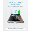 Anker Innovations 322 USB-C – USB-C -kaapeli nylon 0,9M 60W valkoinen - kaapeli - digitaali/data (A81F5G21)