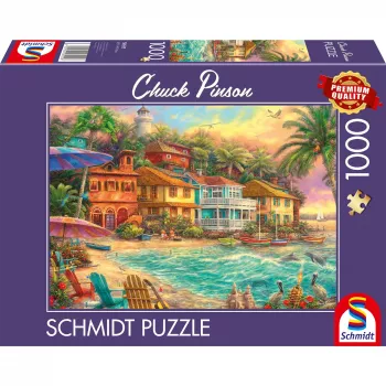 Chuck Pinson: Inselzeit, palapeli 1000 palaa