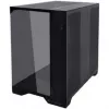Lian Li O11 Vision Compact -PC-kotelopaketti + 3x UNI FAN SL-INF 120 Reverse Blade -tuuletinta - musta