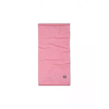 Monikäyttöinen lasten bandana Buff Merino Lightweight – yksivärinen ruusunpunainen, saumaton merinovillapäähine lapsille