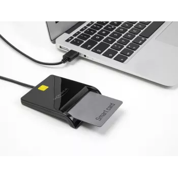 Älykortinlukija DeLOCK 91724 USB Type-A musta