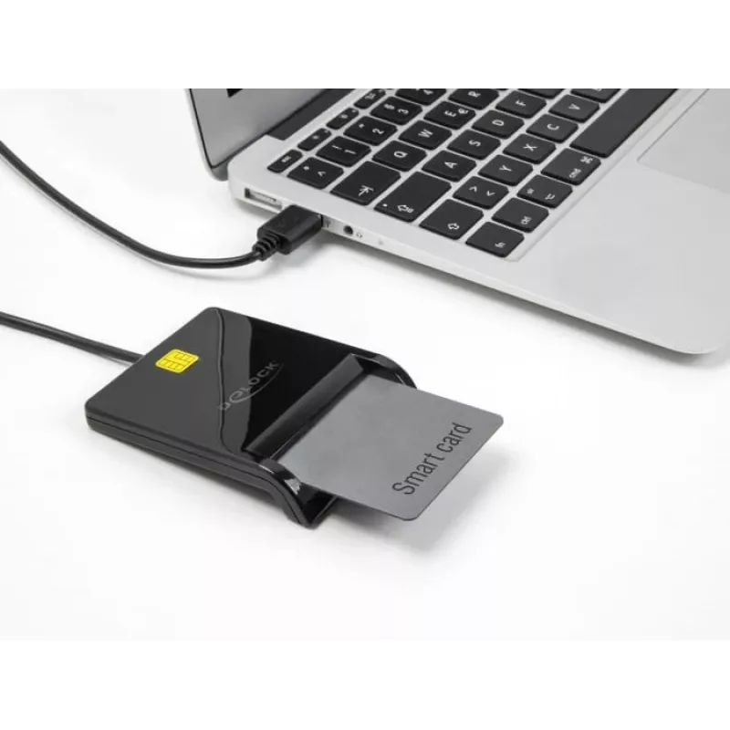 Älykortinlukija DeLOCK 91724 USB Type-A musta
