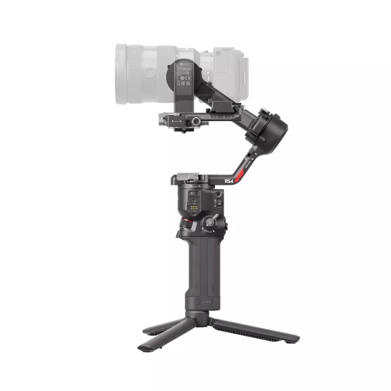 Käsikameran vakain DJI RS 4 Combo musta alumiini 12h akku