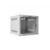 Seinäasennuskaappi LANBERG WF10-2304-10S 4U, 280×310×247 mm, 20 kg kapasiteetti, harmaa