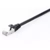Verkkokaapeli V7 CAT6 Ethernet suojattu STP RJ-45 5 m musta