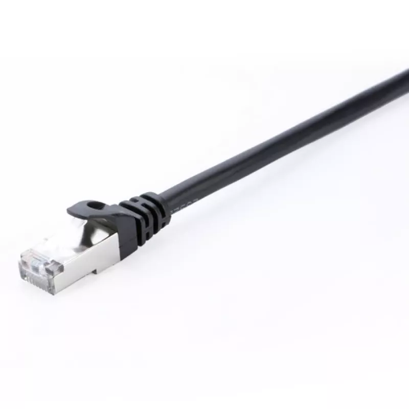 Verkkokaapeli V7 CAT6 Ethernet suojattu STP RJ-45 5 m musta
