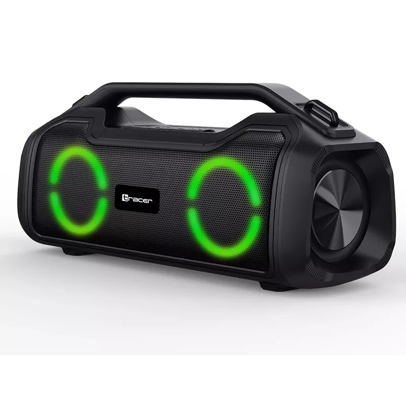 Stereo kannettava kaiutin TRACER BigBoy TWS Bluetooth 40 W RMS, Bluetooth 5.3, 12 h akku, musta