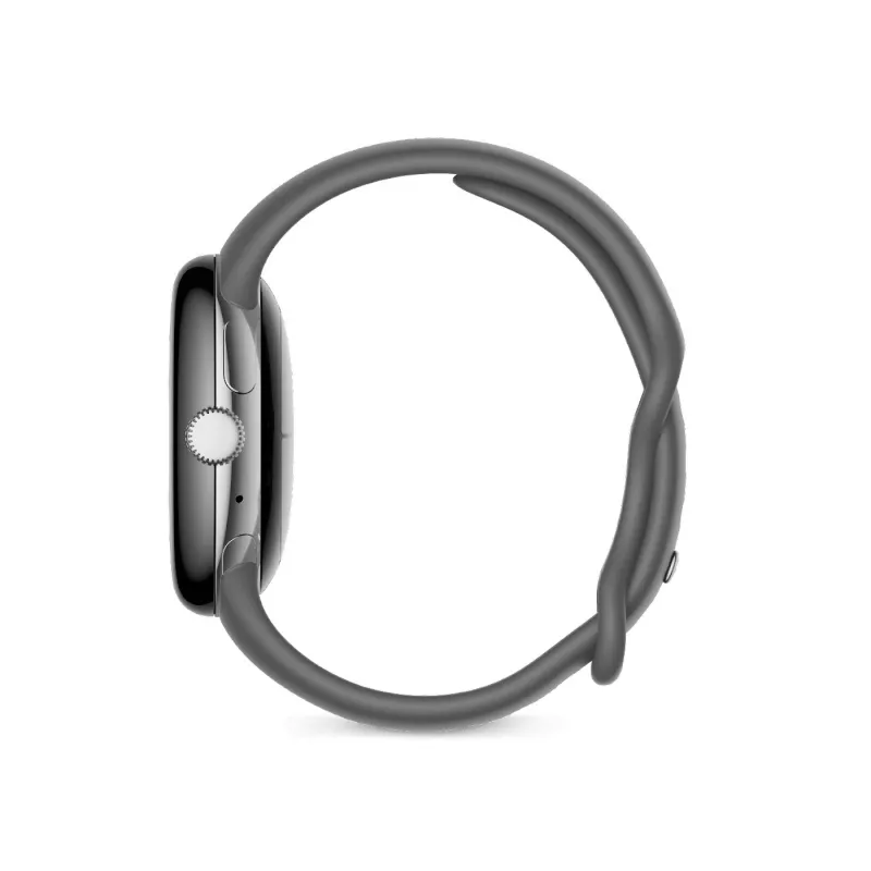 Google Pixel Watch – kiillotettu hopea – älykello rannekkeella