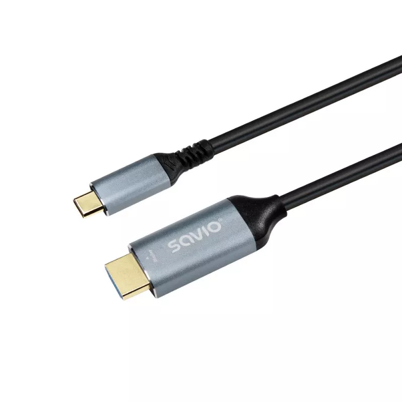 Kaapeli USB-C - HDMI v2.0b, 3m, kupari CL-184