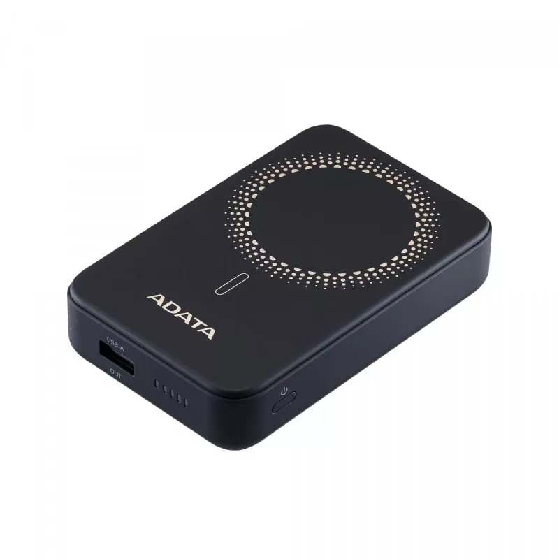 ADATA PR100-12BK varavirtalähde litiumpolymeeri (LiPo) 10000 mAh langaton lataus musta