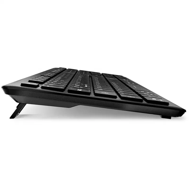 Sharkoon OfficePal K30W musta DE-asettelu Rubberdome