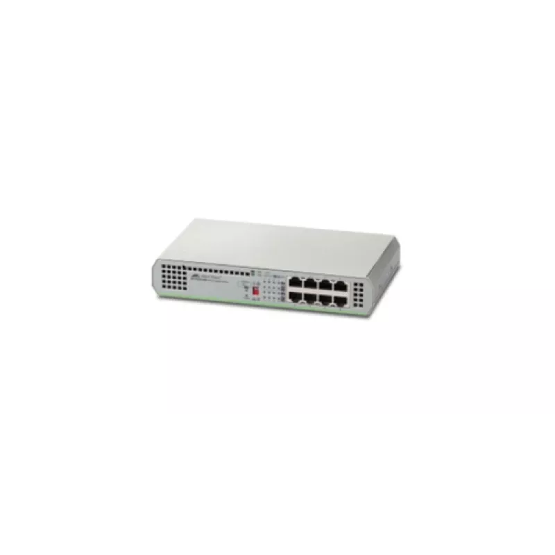 Allied Telesis AT-GS910/8-50 hallitsematon Gigabit Ethernet (10/100/1000) harmaa