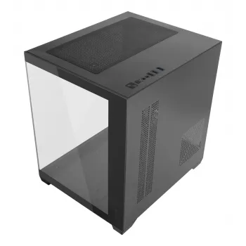 Mars Gaming MC-VIEW2 Mini Tower musta