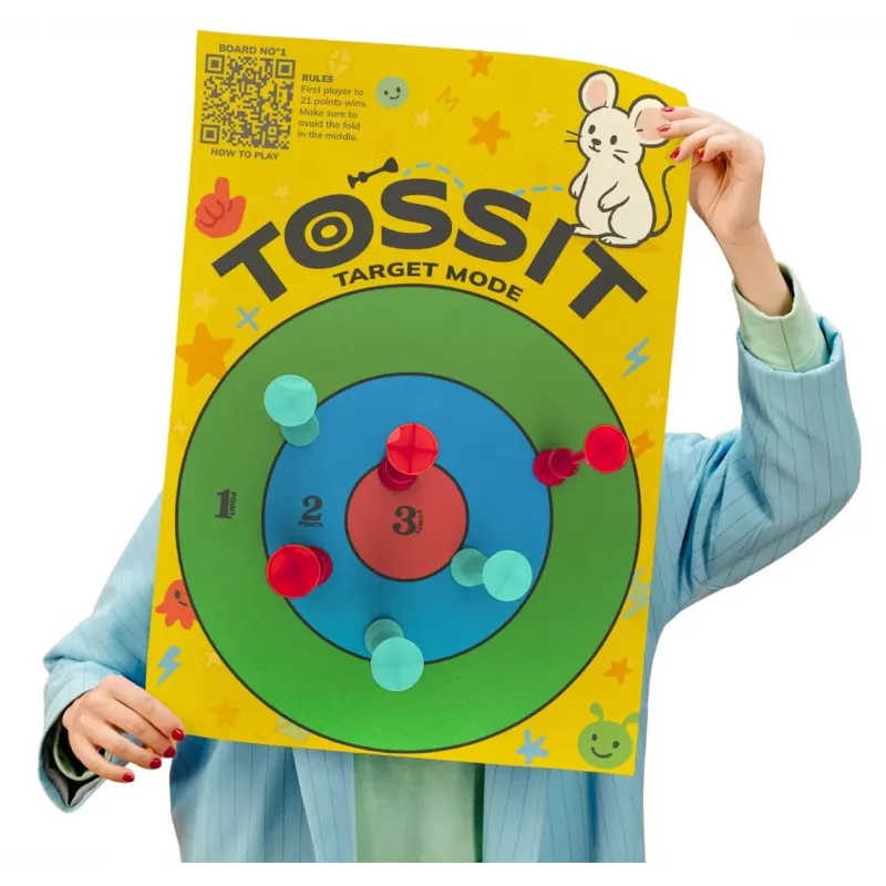 TOSSIT maalitaulu – maali & ristinolla
