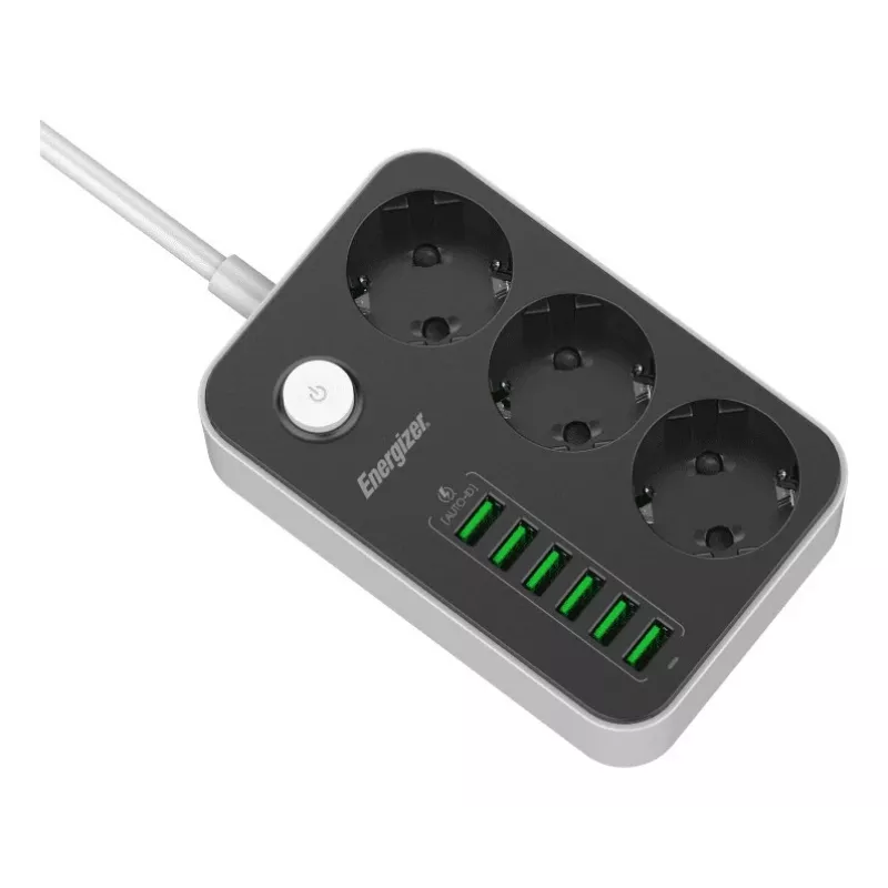 Kannettava varavirtalähde Energizer EPB2500W01EU 2500 mAh USB-lähtö kompakti laturi