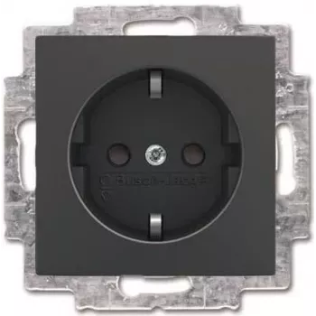 Busch Jaeger SCHUKO pistorasiaosa musta 20 EUCB-15-914 (2013-0-5381)