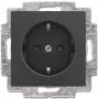 Busch Jaeger SCHUKO pistorasiaosa musta 20 EUCB-15-914 (2013-0-5381)