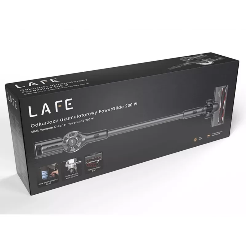 Pölynimuri LAFE 47531 varsi-imuri PowerGlide 200W