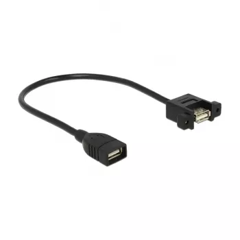 USB-kaapeli DeLOCK 0,25 m 2xUSB2.0-A