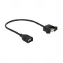 USB-kaapeli DeLOCK 0,25 m 2xUSB2.0-A
