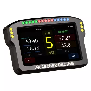 Ohjauspyörän kojelautapaneeli Ascher Racing 5 tuuman malli 76080029 sim-racing-näytöille