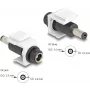 DeLOCK Keystone-moduuli DC 5,5 x 2,5 mm naaras uros valkoinen