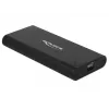 Delock - muistikotelo - M.2 - M.2 NVMe -kortti - USB 3.1 (Gen 2) - musta (42614)