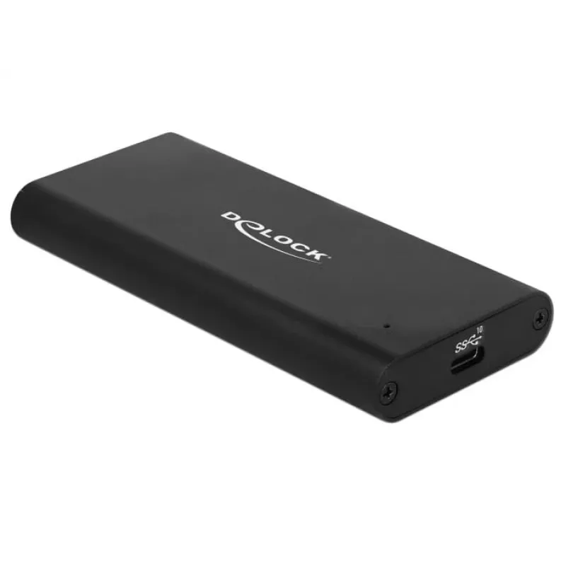Delock - muistikotelo - M.2 - M.2 NVMe -kortti - USB 3.1 (Gen 2) - musta (42614)