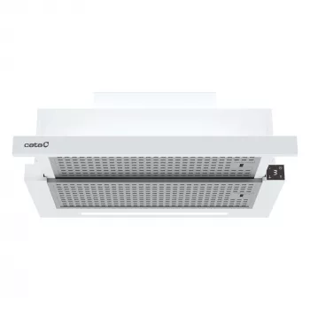 Kalusteisiin asennettava liesituuletin CATA TFH 6830 GWH 600 m³/h valkoinen kosketusohjaus