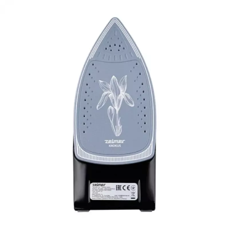 Zelmer Krokus ZIR3220 höyrysilitysrauta, 3000 W, 200 g höyryisku, keraaminen pohja, sininen